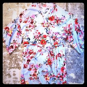 Floral Pinkblush Robe